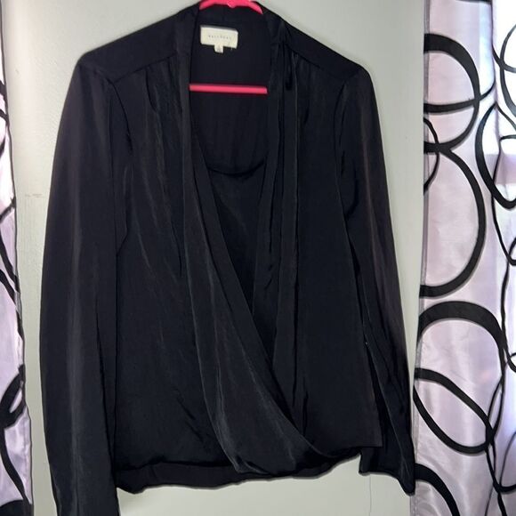 Melloday wrap style, blouse, size large - Picture 4 of 11